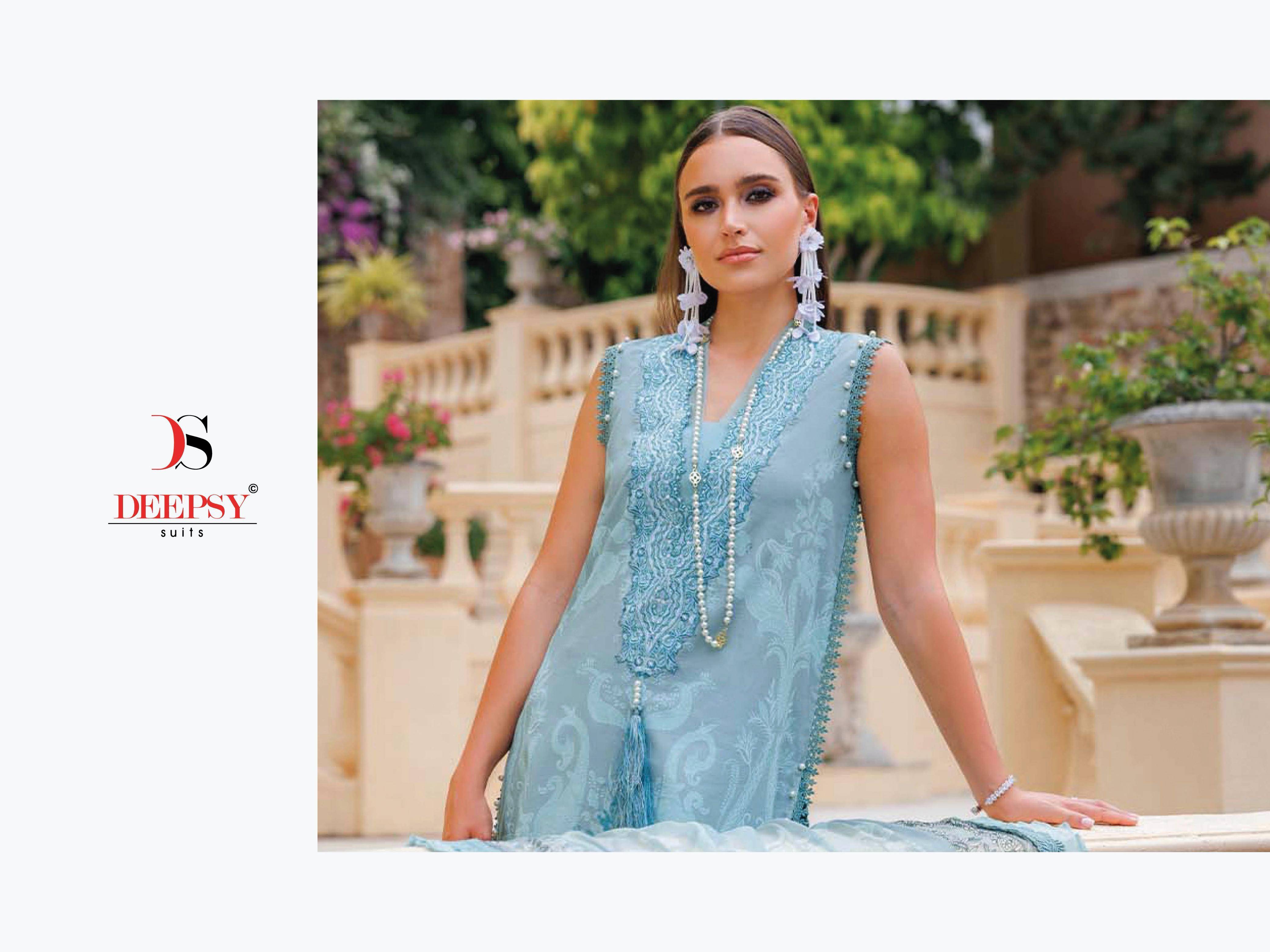  Jade Urban Lawn 25-5 BY DEEPSY SUITS 1281 TO 1288 SERIES Pakistani Stylish Embroidered Cotton Dresses At Wholesale Price